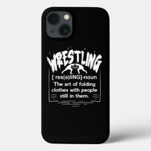 レスリングおもしろい定義レスラー iPhone 13ケース