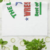 レスリングの伝説 キッチンタオル (折り畳み)