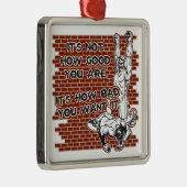 レスリングの勝利 メタルオーナメント (右)