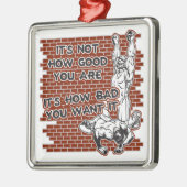 レスリングの勝利 メタルオーナメント (左)