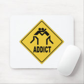 レスリングの常習者 マウスパッド (マウス)