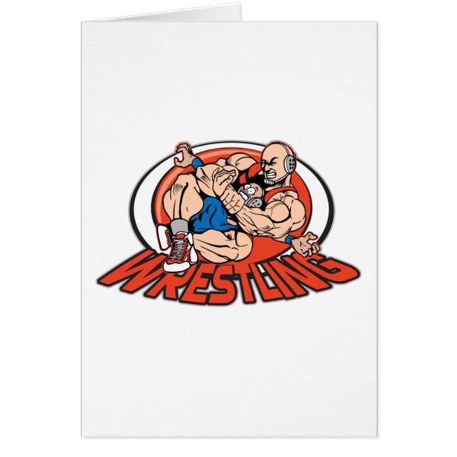 レスリングの絞め技 (正面)