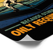 レスリングは他のスポーツは一つのボールを必要とするため ポスター (角)