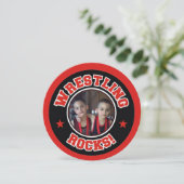 レスリングは写真のサンキューカードを揺すります サンキューカード (スタンド正面)