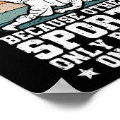 レスリングは、他のスポーツのための唯一の1つのボール ポスター (角)