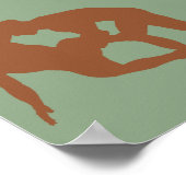 レスリングアポップ・アートのート ポスター (角)