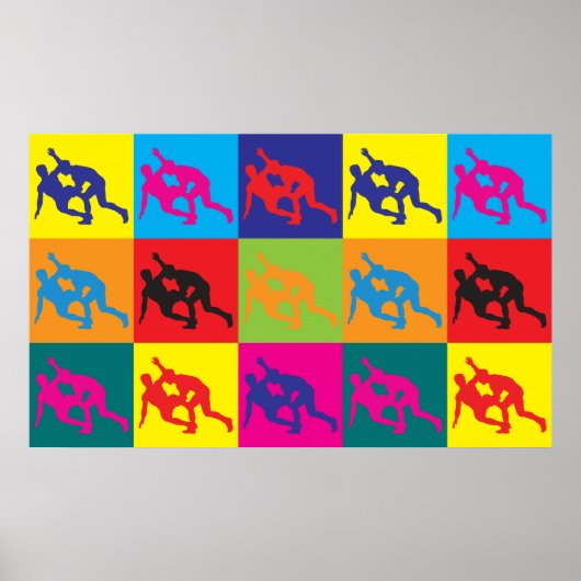 レスリングアポップ・アートのート ポスター (正面)