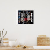 レスリングクエスト ポスター (キッチン)