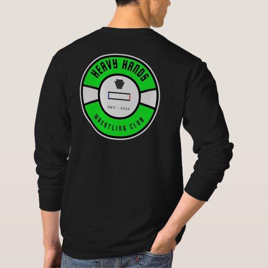 レスリングクラブグッズ Tシャツ (裏面)