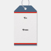 レスリングクリスマスギフトタグ ギフトタグ (裏面)