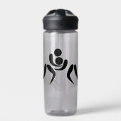 レスリングコンペティションザエディ水ボトル ウォーターボトル (正面)