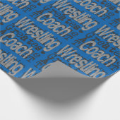 レスリングコーチ超常連 ラッピングペーパー (角)