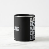 レスリングコーチ  マグカップ (中央)