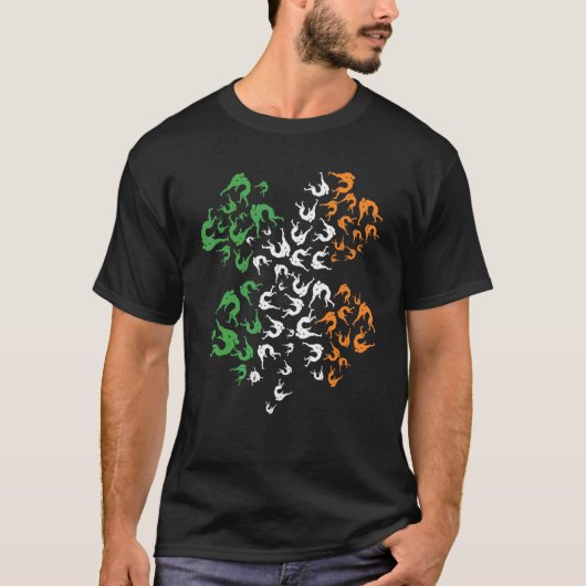 レスリングシャムロックスポーツSt patricks dayアパレル Tシャツ (正面)