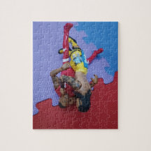 レスリングジグソーパズル