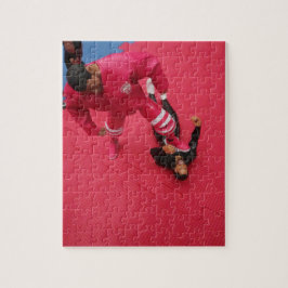 レスリングジグソーパズル ジグソーパズル