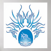 レスリングスカル ポスター (正面)