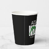 レスリングチームADD文字スクールVarsityレスラー 紙コップ (右)