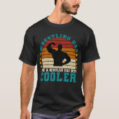 レスリングパパ通常のパパのようだが Tシャツ (正面)