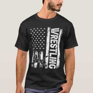 レスリングフリーハグスレスラーレスリング Tシャツ
