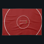 レスリングマット キッチンタオル<br><div class="desc">レスリングマットのmousepadのギリシャ・ローマ風のフリースタイルの格闘ピン</div>