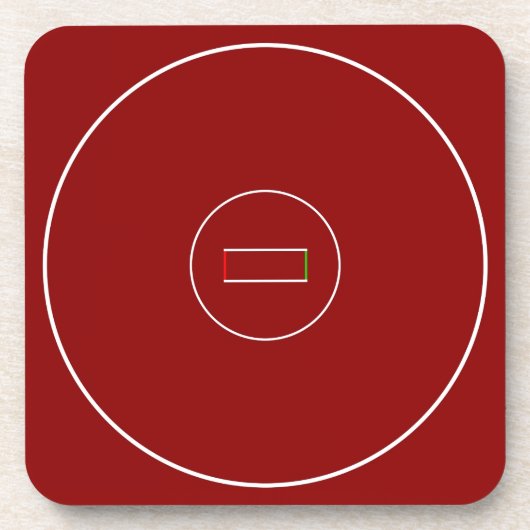 レスリングマット コースター (正面)