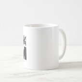 レスリングママママグ コーヒーマグカップ (正面右)