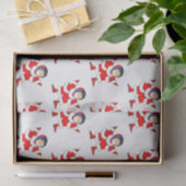 レスリングレスラークリスマスホリデーギフトティッシュP 薄葉紙 (ギフト)