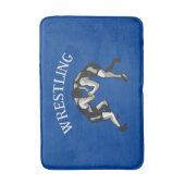 レスリングレスラーデザイン バスマット (正面縦)