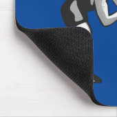 レスリングレスラーデザイン マウスパッド (コーナー)