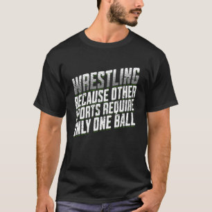 レスリング他のスポーツは1つのBaしか必要としないため Tシャツ