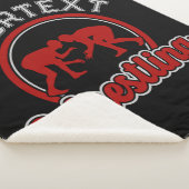 レスリング名の追加Grappleチャンピオンチームプレーヤー シェルパブランケット (3/4)