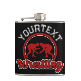 レスリング名の追加Grappleチャンピオンチームプレーヤー フラスク