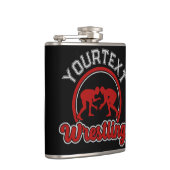 レスリング名の追加Grappleチャンピオンチームプレーヤー フラスク (右)