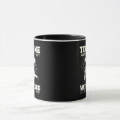 レスリング名言入りコーヒーマグカップ 冗談 マグカップ (中央)