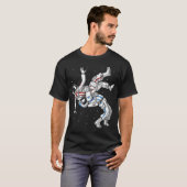 レスリング宇宙飛行士 Tシャツ (正面フル)