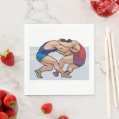 レスリング戦 スタンダードランチョンナプキン (インサイチュ)