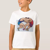 レスリング戦 Tシャツ (正面)