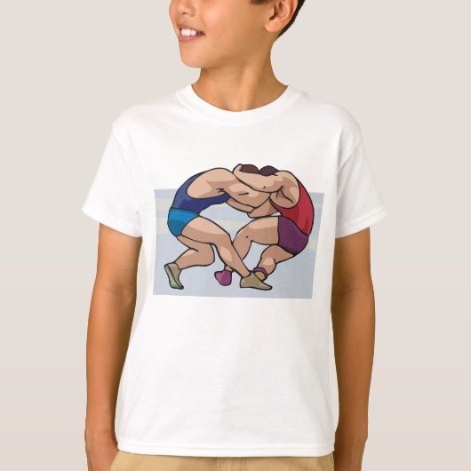 レスリング戦 Tシャツ (正面)