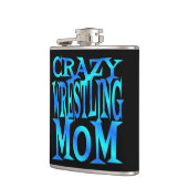 レスリング熱狂するママ フラスク (左)