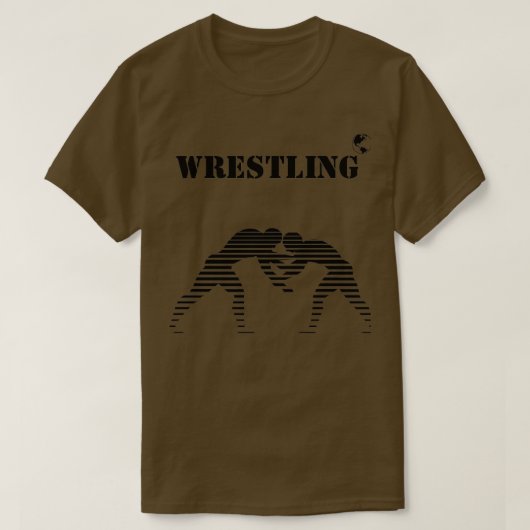 レスリング競技10 Tシャツ (デザイン正面)