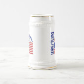 レスリング米国 ビールジョッキ (中央)