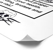 レスリング警告ポスター ポスター (角)