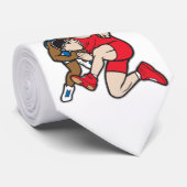 レスリング選手 ネクタイ (ロール)