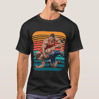 レスリング部グラフィックTシャツ Tシャツ
