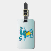 レスリング雛#7 ラゲッジタグ (正面縦)