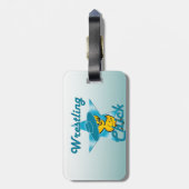 レスリング雛#7 ラゲッジタグ (裏面縦)