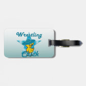 レスリング雛#7 ラゲッジタグ (裏面横)