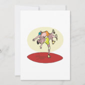 レスリング3 招待状 (正面)