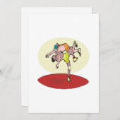 レスリング3 招待状 (正面/裏面)